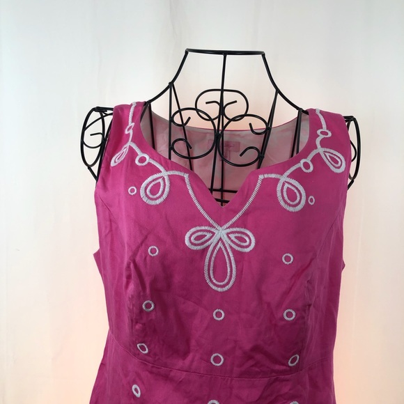 Lilly Pulitzer sleeveless cotton dress 8 - Picture 2 of 8